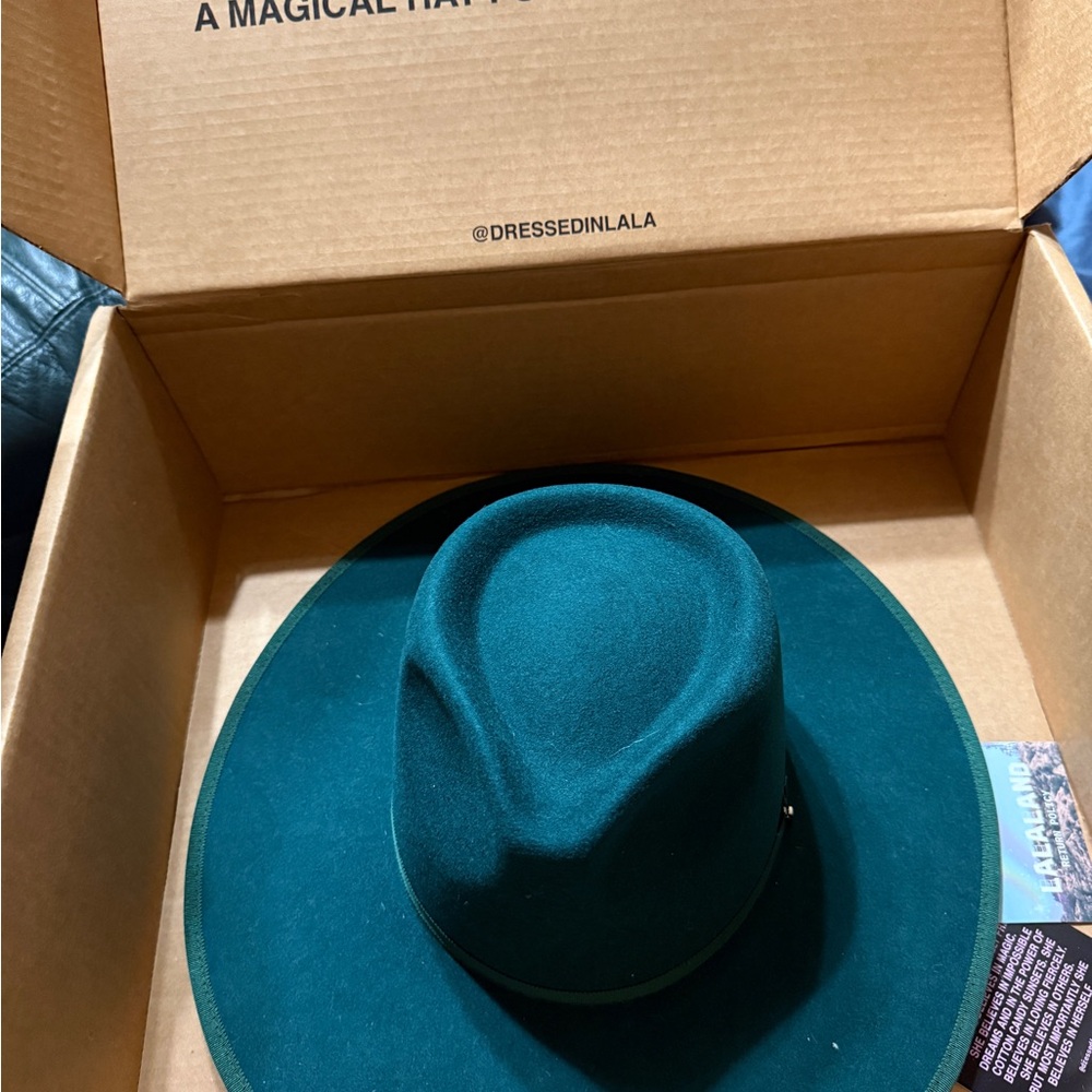 Emerald Green Hat